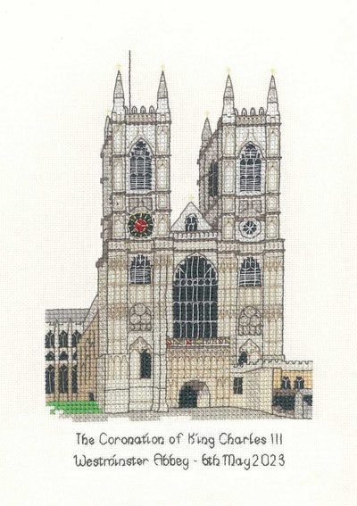 Westminster Abbey Coronation Edition  Cross Stitch Heritage Crafts (Evenweave)