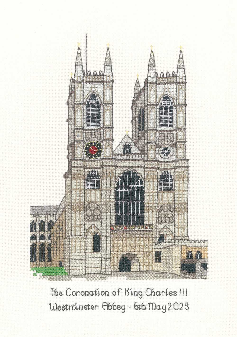 Westminster Abbey Coronation Edition  Cross Stitch Heritage Crafts