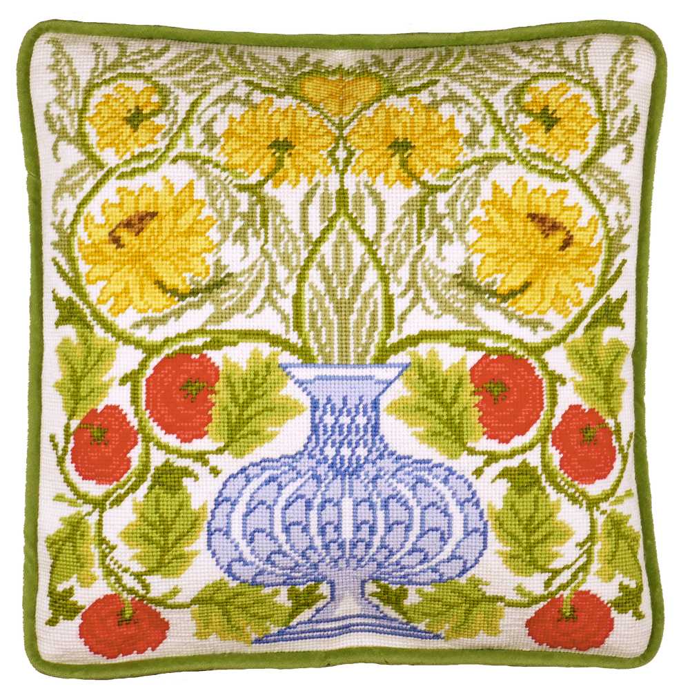 Bothy Threads Vase Of Roses Tapestry Kit