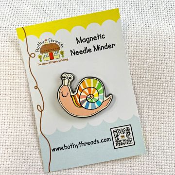 Rainbow Snail NEEDLE MINDER ~ Bothy Threads