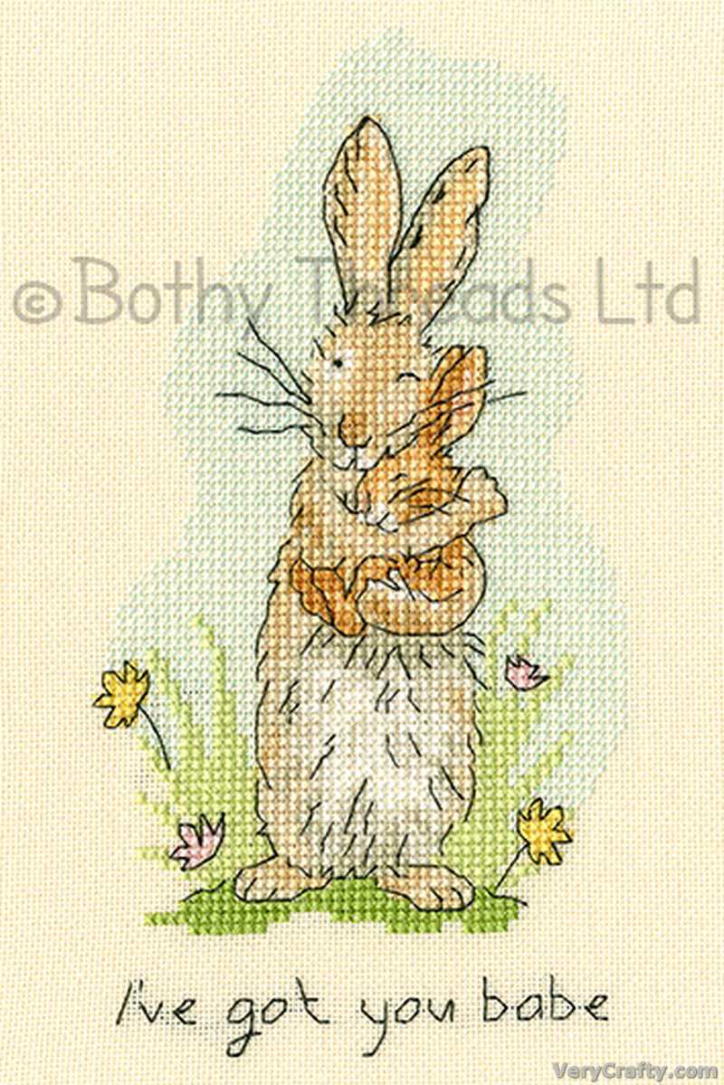 I've Got You Babe - Bothy Threads Counted Cross Stitch Kit