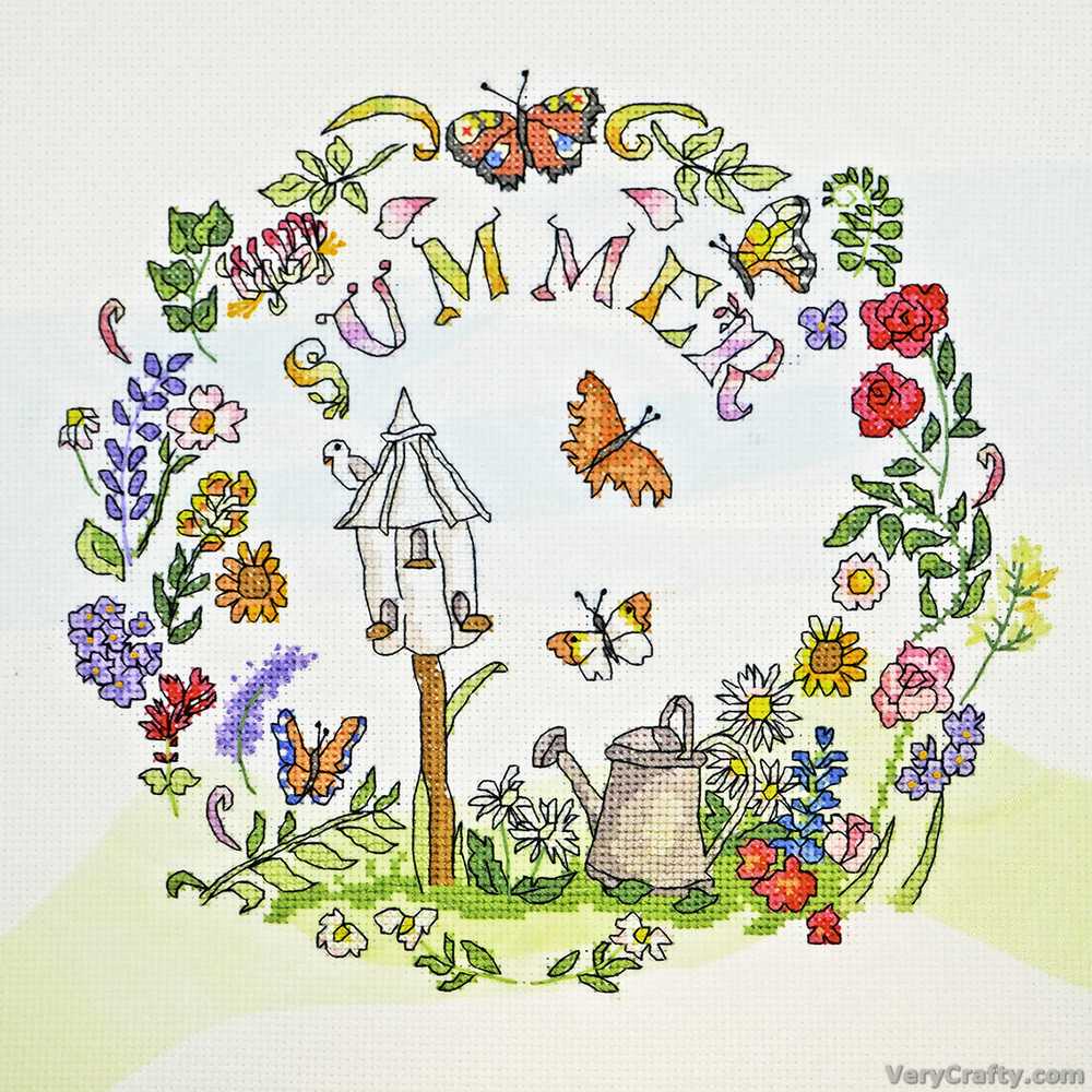 Summer Time Counted Cross Stitch Kit - Bothy Threads