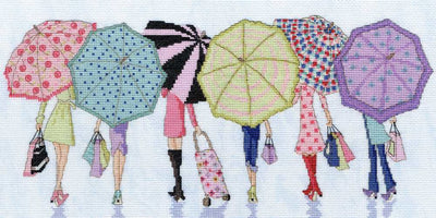 Retail Therapy - Cross Stitch Kit from Bothy Threads