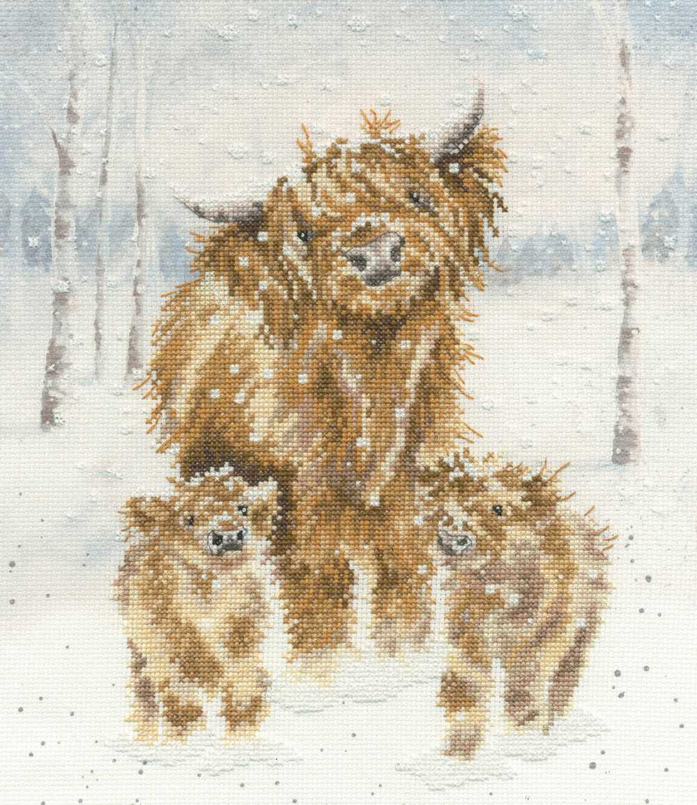 Highland Christmas Cross Stitch Kit - Bothy Threads