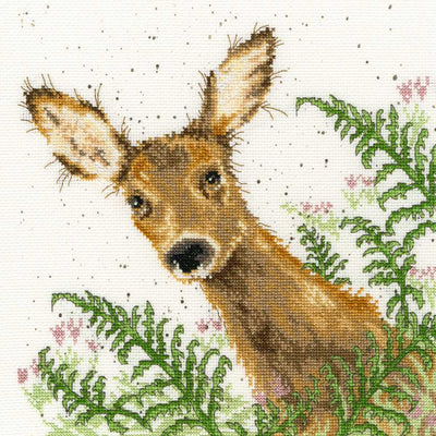 Doe a Deer -  Counted Cross Stitch Kit by Hannah Dale of Wrendale Designs