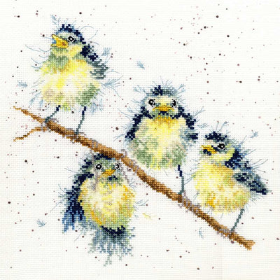 Sweet Tweet - Birds Counted Cross Stitch Kit by Hannah Dale of Wrendale Designs