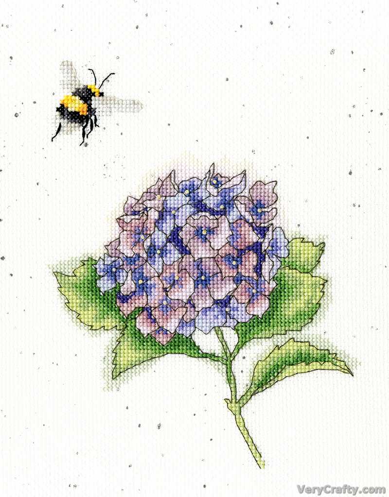 The Busy Bee - Bothy Threads Wrendale Counted Cross Stitch Kit *(EVENWEAVE)*