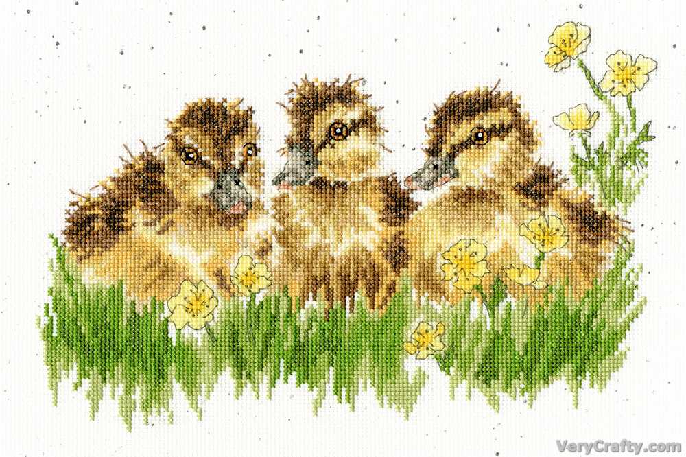 Buttercup Wrendale Cross Stitch Kit - Bothy Threads