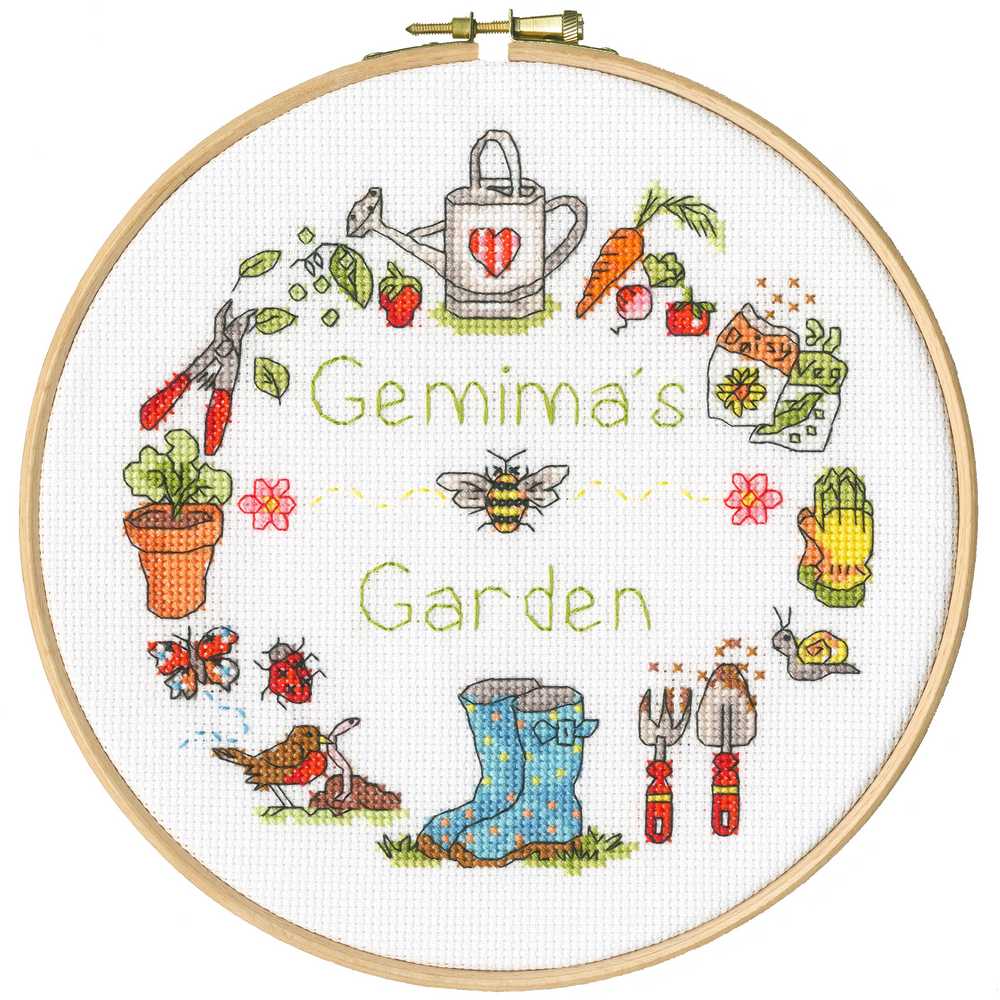 My Garden Bothy Threads Cross Stitch Kit