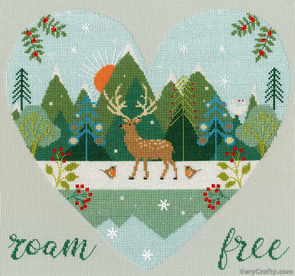Bothy Threads Bothy Threads Roam Free Cross Stitch Kit – Very Crafty