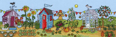 Allotment Fun - Counted Cross Stitch Kit from Bothy Threads