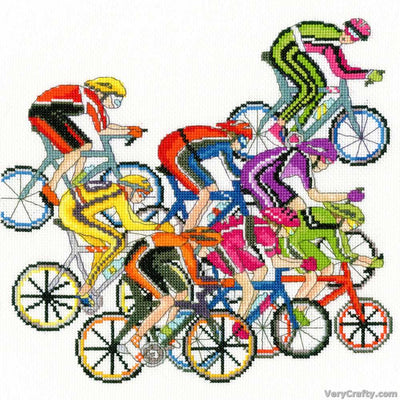 Bothy Threads Cycling Fun Cross Stitch Kit