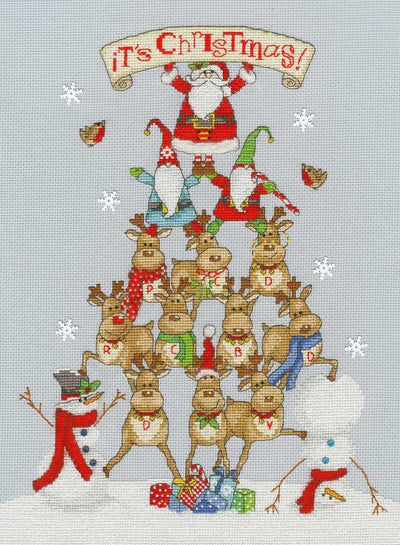 Bothy Threads It's Christmas! Cross Stitch Kit