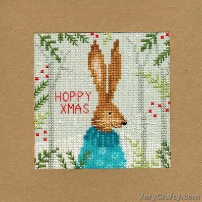 Xmas Hare Counted Cross Stitch Kit by Bothy Threads