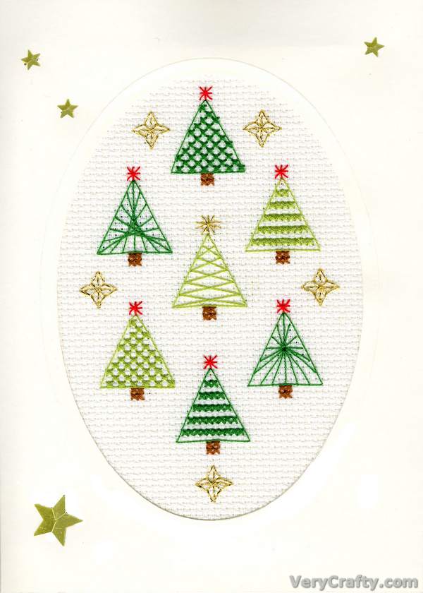 Christmas Forest Counted Cross Stitch Kit by Bothy Threads