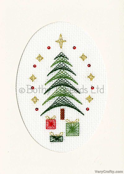 All Wrapped Up - Bothy Threads Counted Cross Stitch Card Kit