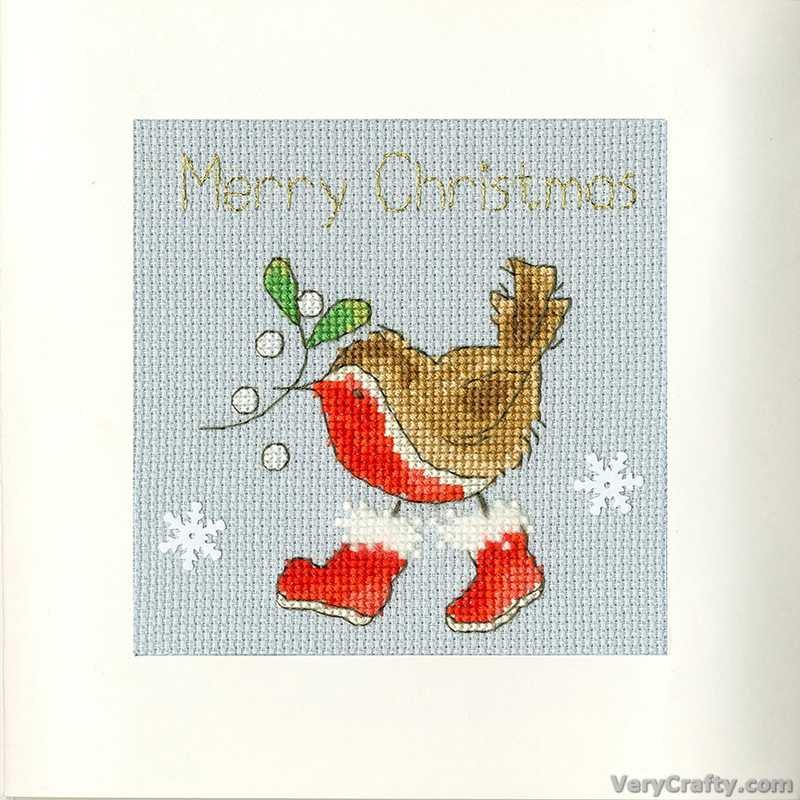 Step Into Christmas - Bothy Threads Christmas Card Counted Cross Stitch Kit