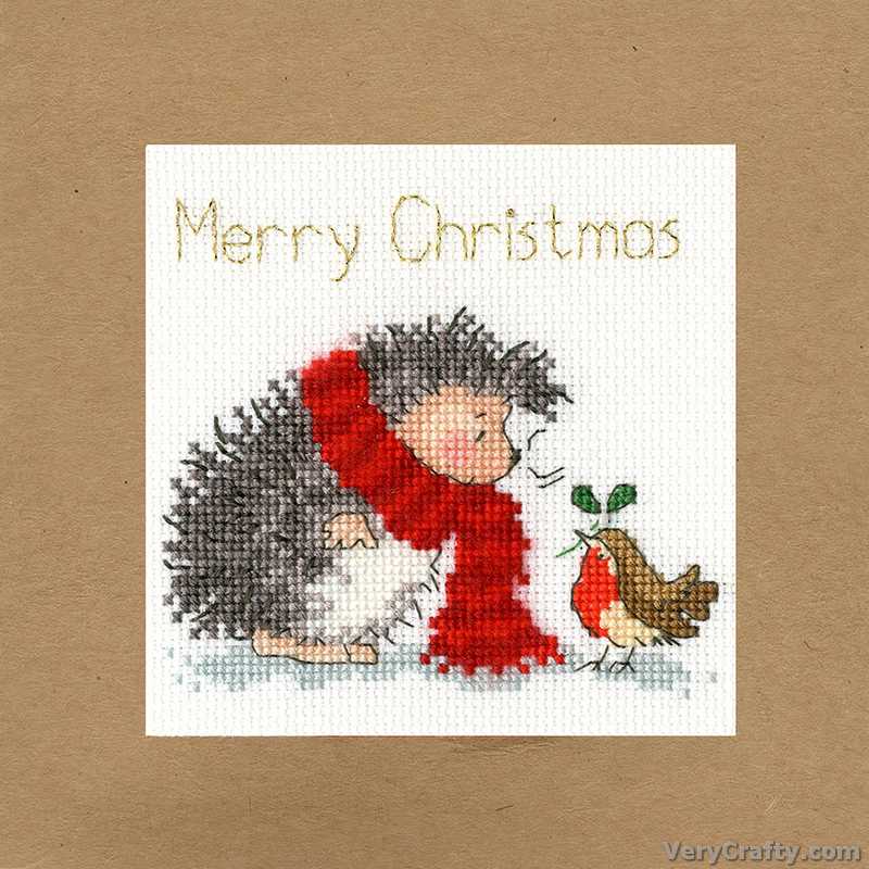 Christmas Wishes - Bothy Threads Christmas Card Counted Cross Stitch Kit