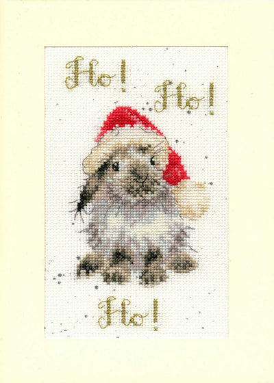 Bothy Threads Ho! Ho! Ho! Card Cross Stitch Kit