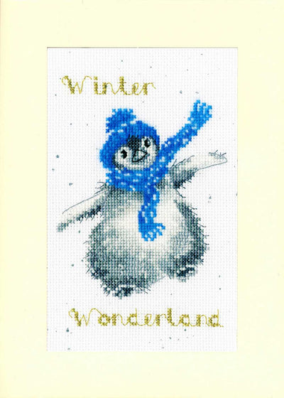 Bothy Threads Winter Wonderland Cross Stitch Card Kit