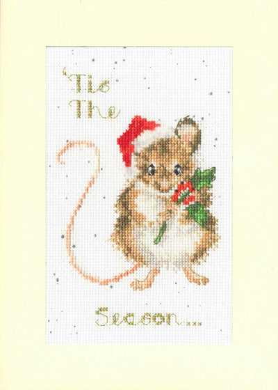 Bothy Threads 'Tis The Season Cross Stitch Card Kit