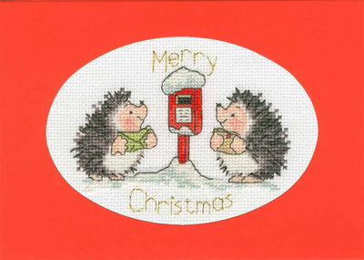 Bothy Threads Cross Stitch Christmas Card Kit Last Post