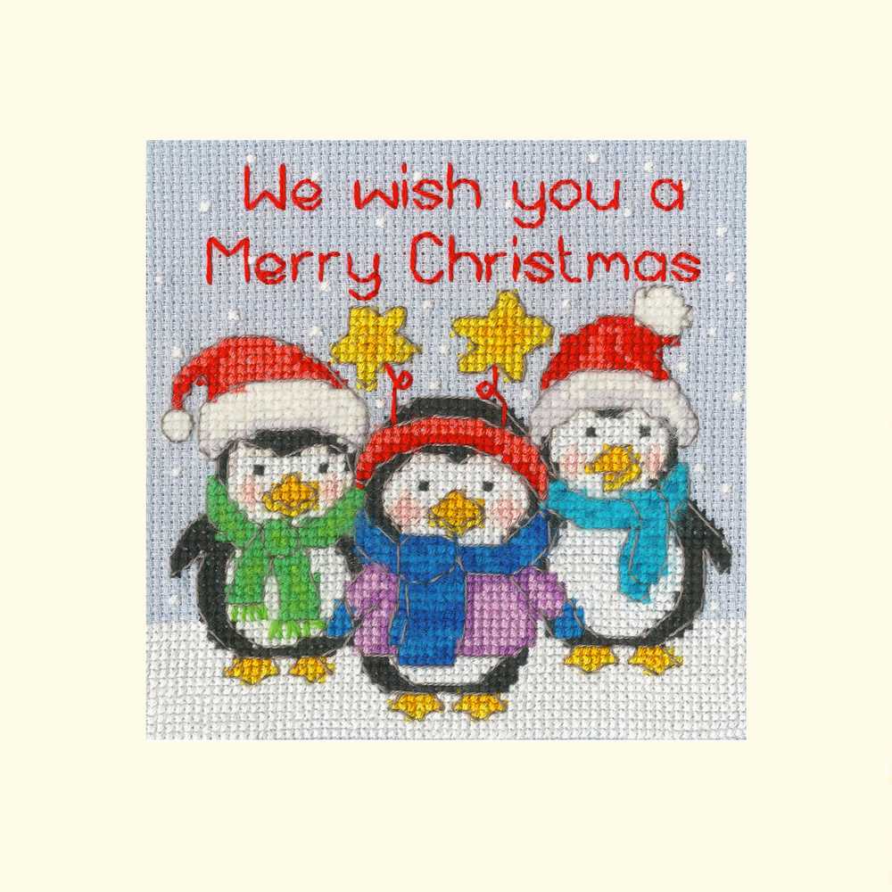 Penguin Pals Cross Stitch Kit - Bothy Threads