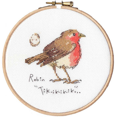 Little Robin Bothy Threads Cross Stitch Kit