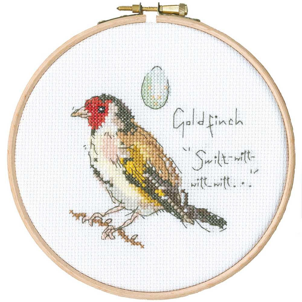 Little Goldfinch Bothy Threads Cross Stitch Kit