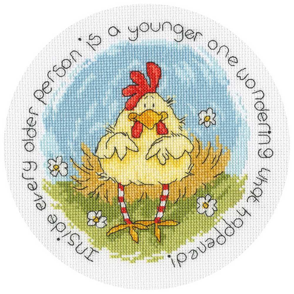 Spring Chicken  Cross Stitch Kit - Bothy Threads