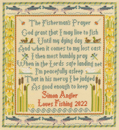 Bothy Threads The Fisherman's Prayer Cross Stitch Kit