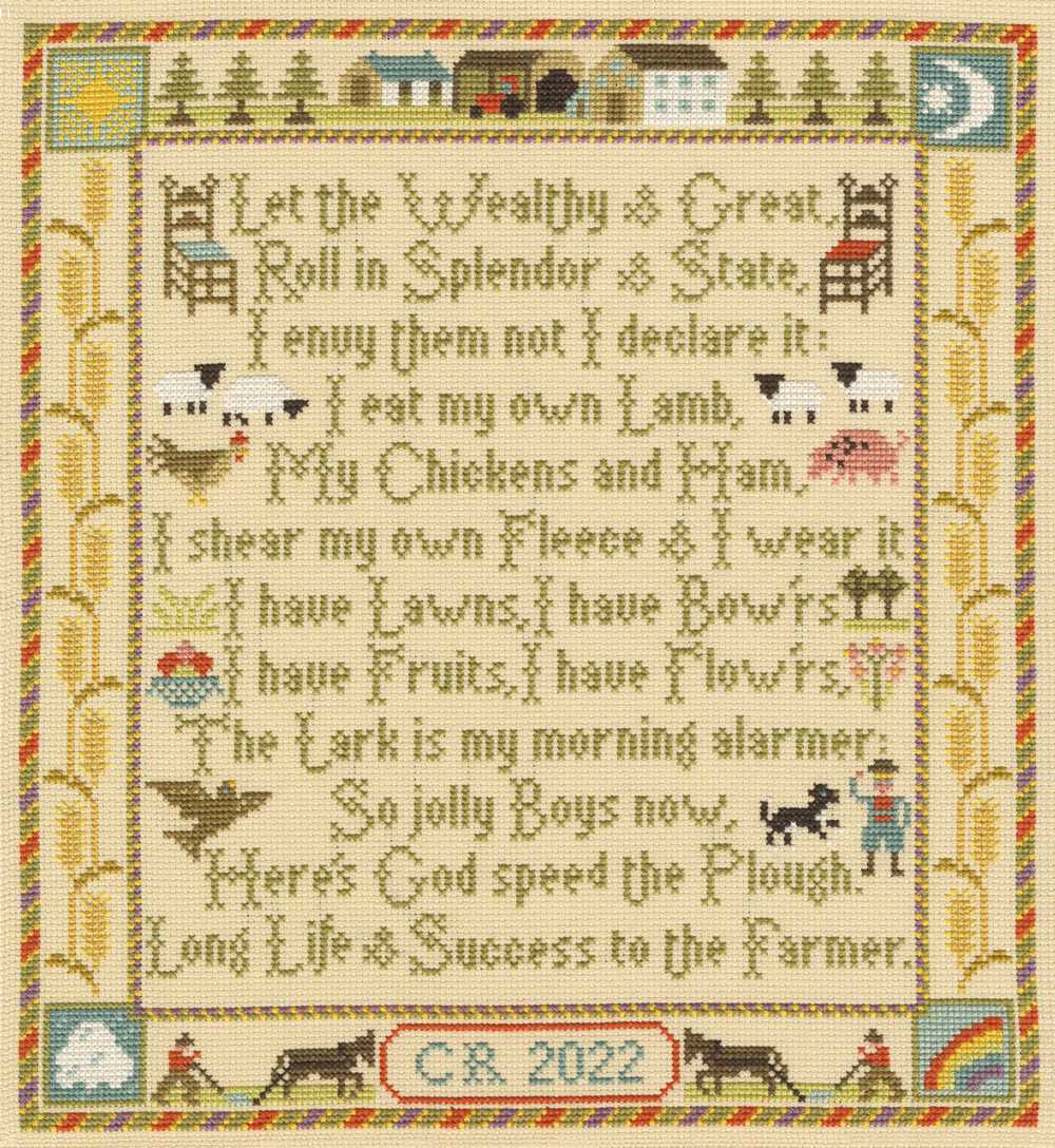 Bothy Threads The Farmer's Prayer Cross Stitch Kit