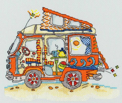 Sew Dinky VW Van - Bothy Threads Cross Stitch Kit