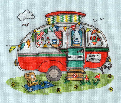 Sew Dinky Caravan - Bothy Threads Cross Stitch Kit