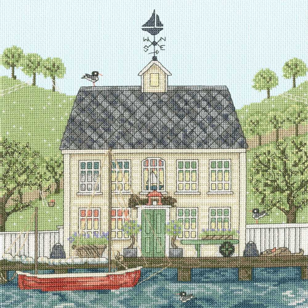 Bothy Threads The Captain's House Cross Stitch  Kit